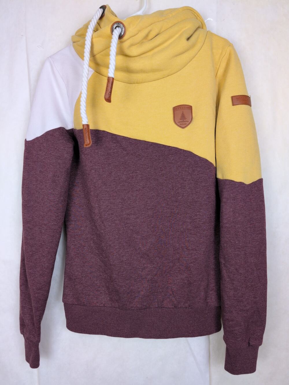 Wanakome color block hoodie Size Small womens Outdoors Coastal Casual Comfycore